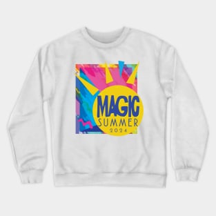 Magic Summer 2024 Retro Crewneck Sweatshirt